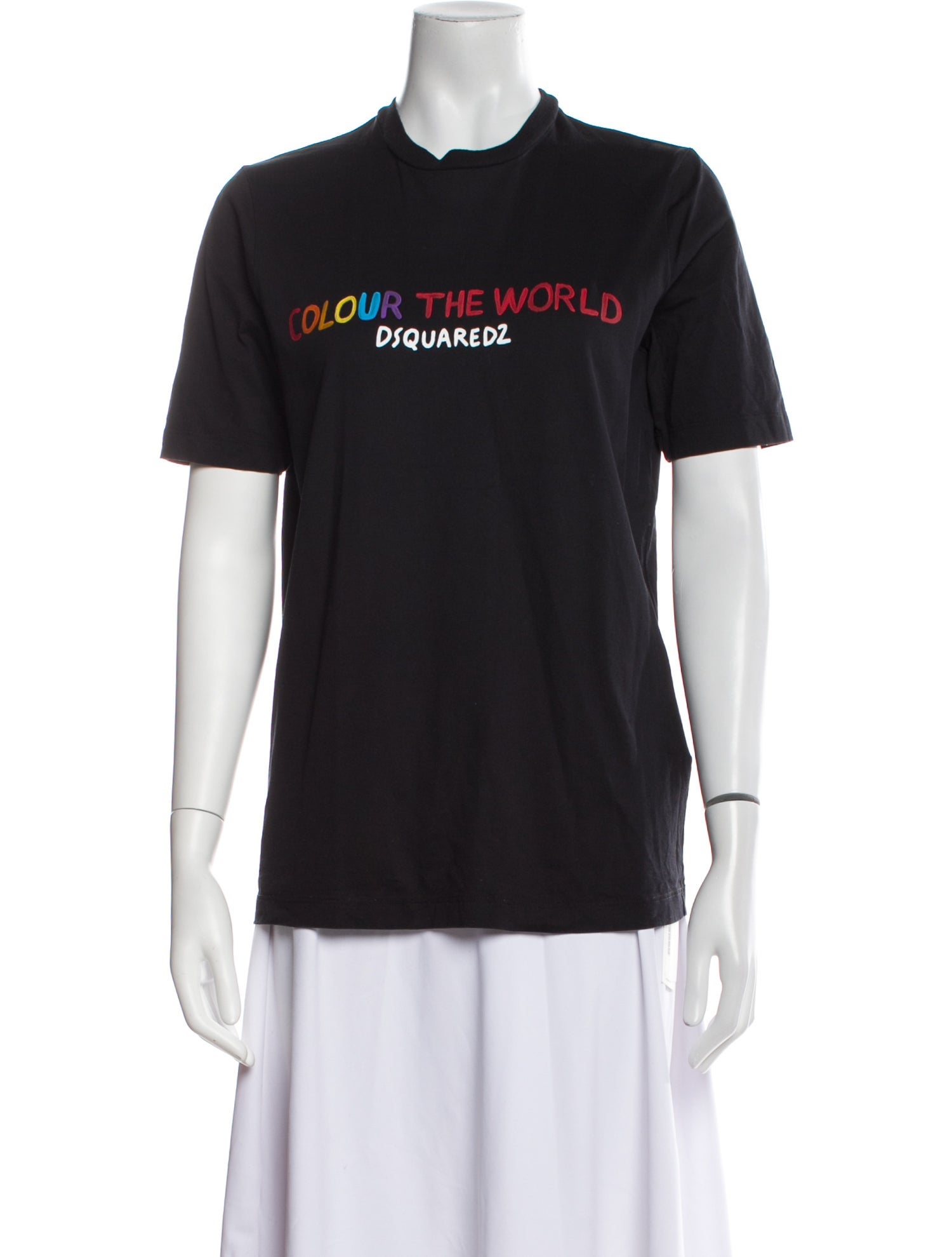 Dsquared² Graphic Print Crew Neck T-Shirt