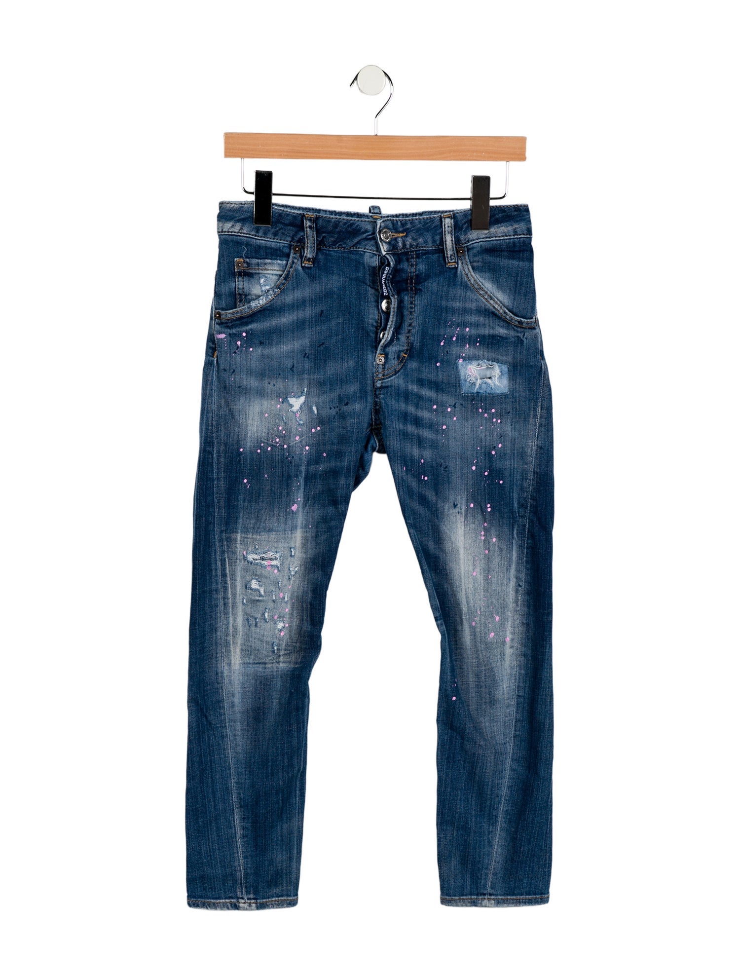 Dsquared² Mid-Rise Skinny Leg Jeans