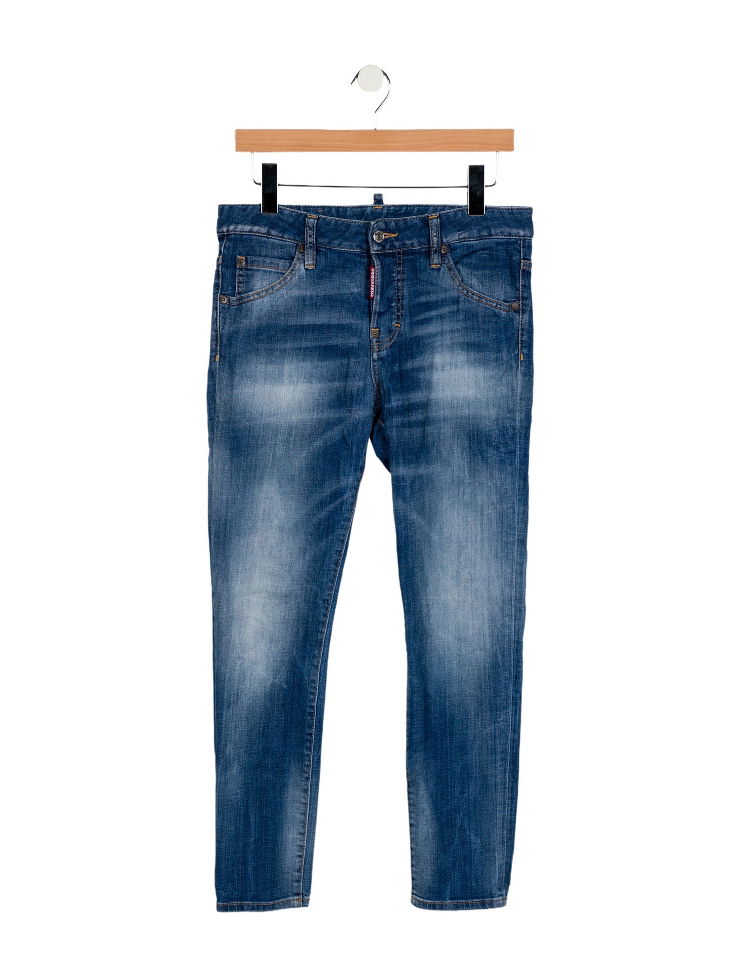 Dsquared² Mid-Rise Skinny Leg Jeans