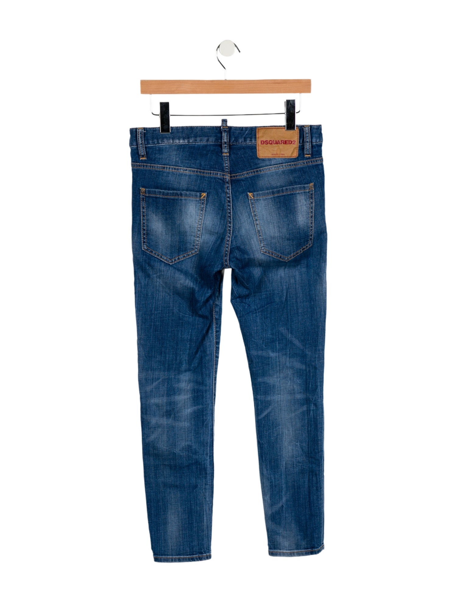 Dsquared² Mid-Rise Skinny Leg Jeans