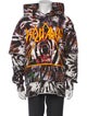 Dsquared² Graphic Print Crew Neck Hoodie