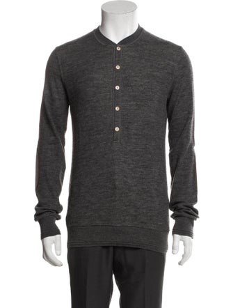 Dsquared² Wool Mock Neck Cardigan