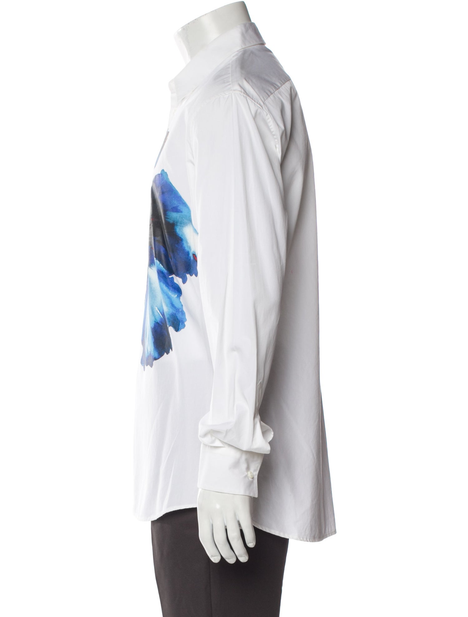 Dsquared² Graphic Print Long Sleeve Dress Shirt
