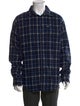 Dsquared² Plaid Print Long Sleeve Shirt