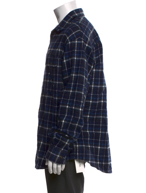 Dsquared² Plaid Print Long Sleeve Shirt