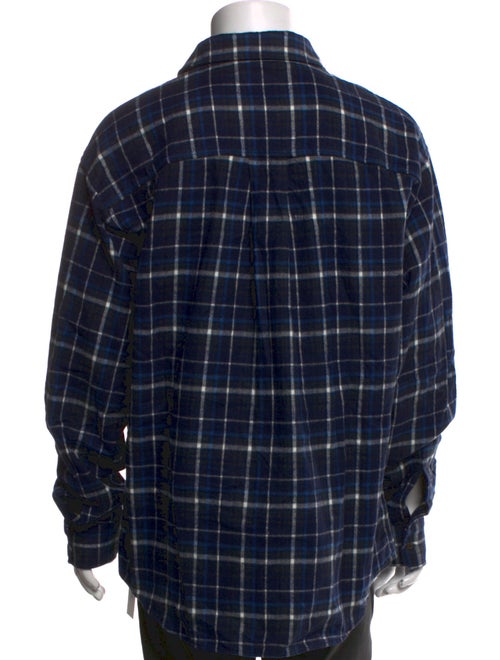 Dsquared² Plaid Print Long Sleeve Shirt