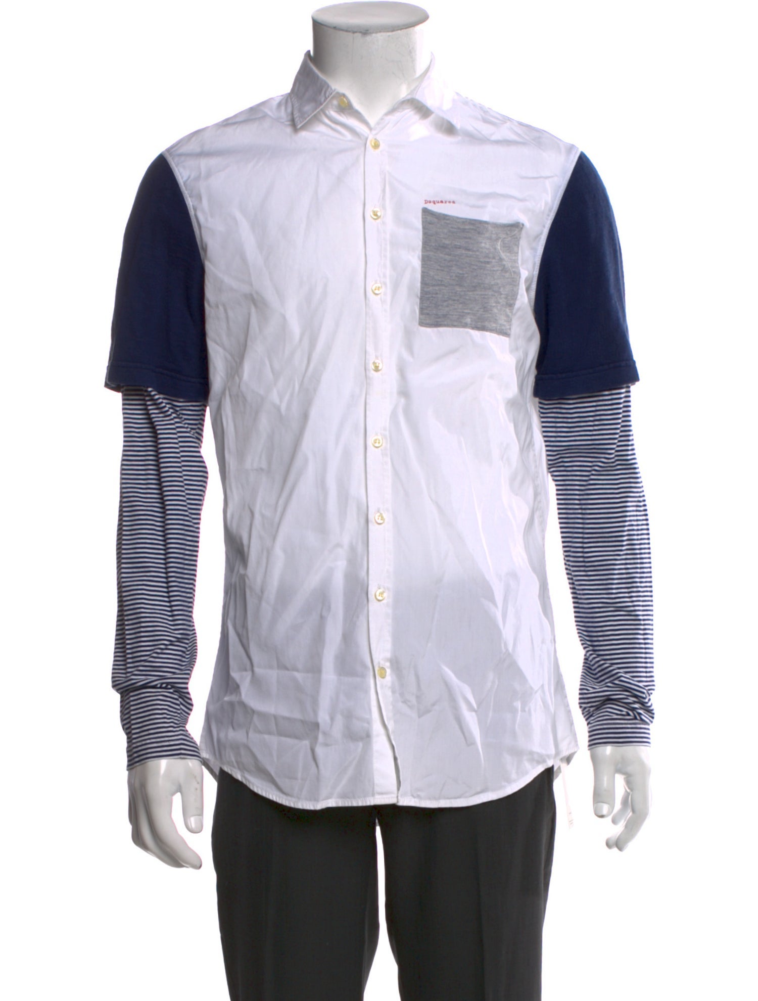 Dsquared² Striped Long Sleeve Shirt