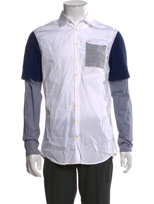 Dsquared² Striped Long Sleeve Shirt