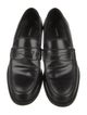 Dsquared² Leather Scalloped Accent Dress Loafers