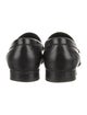 Dsquared² Leather Scalloped Accent Dress Loafers