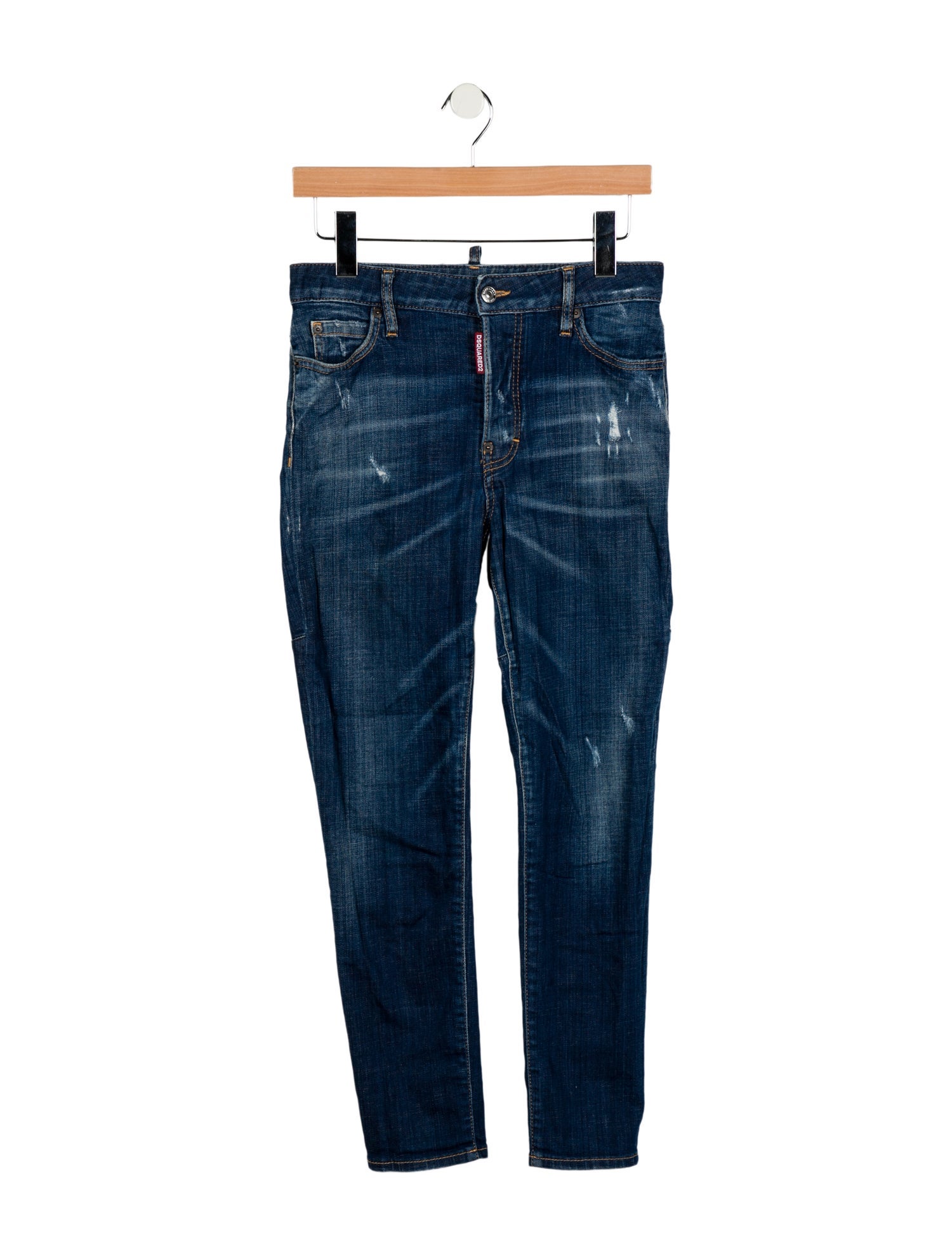 Dsquared² Mid-Rise Skinny Leg Jeans