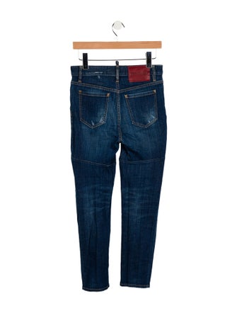 Dsquared² Mid-Rise Skinny Leg Jeans