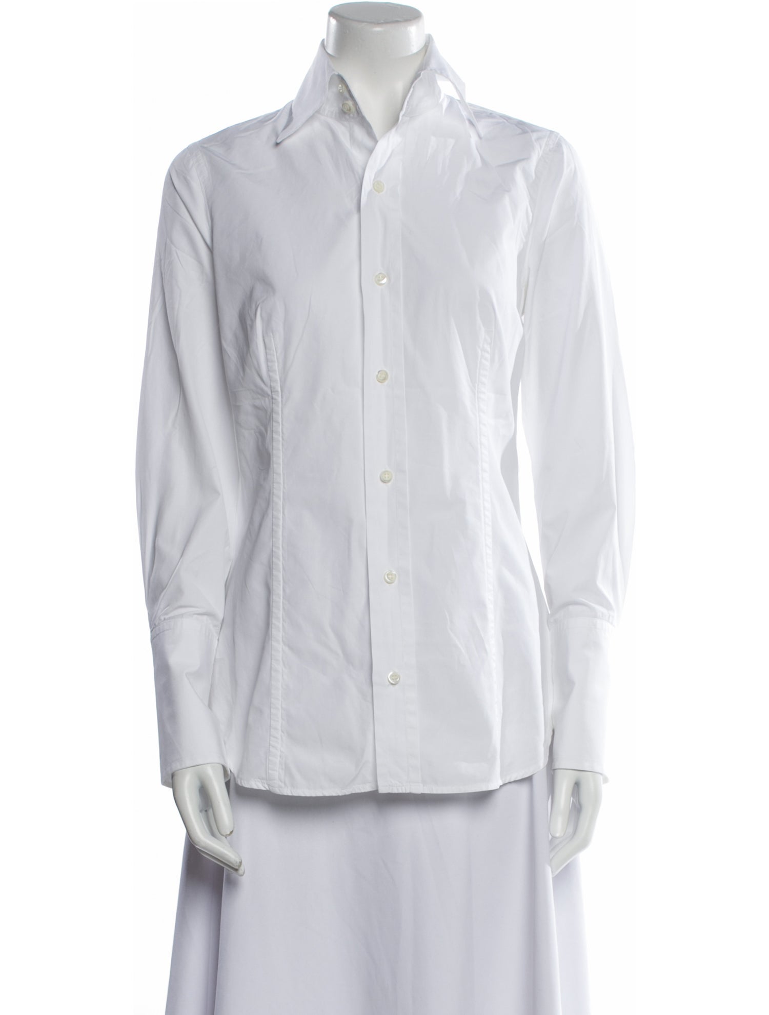 Dsquared² Long Sleeve Button-Up Top