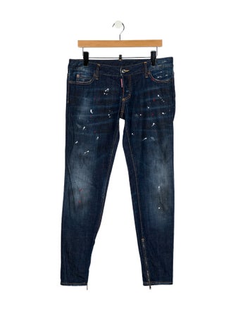 Dsquared² Mid-Rise Skinny Leg Jeans