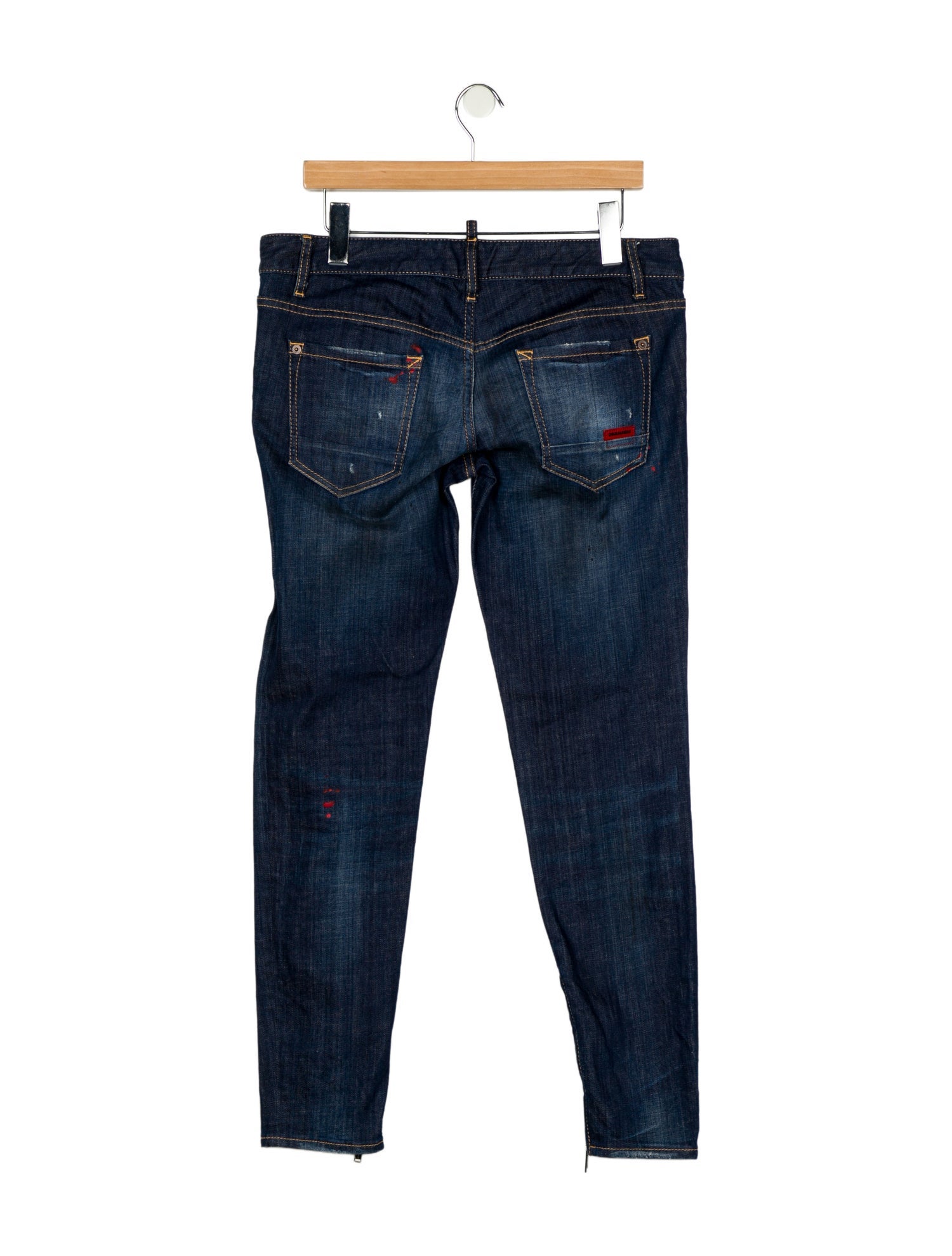 Dsquared² Mid-Rise Skinny Leg Jeans