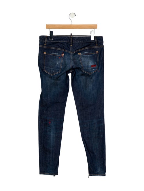 Dsquared² Mid-Rise Skinny Leg Jeans