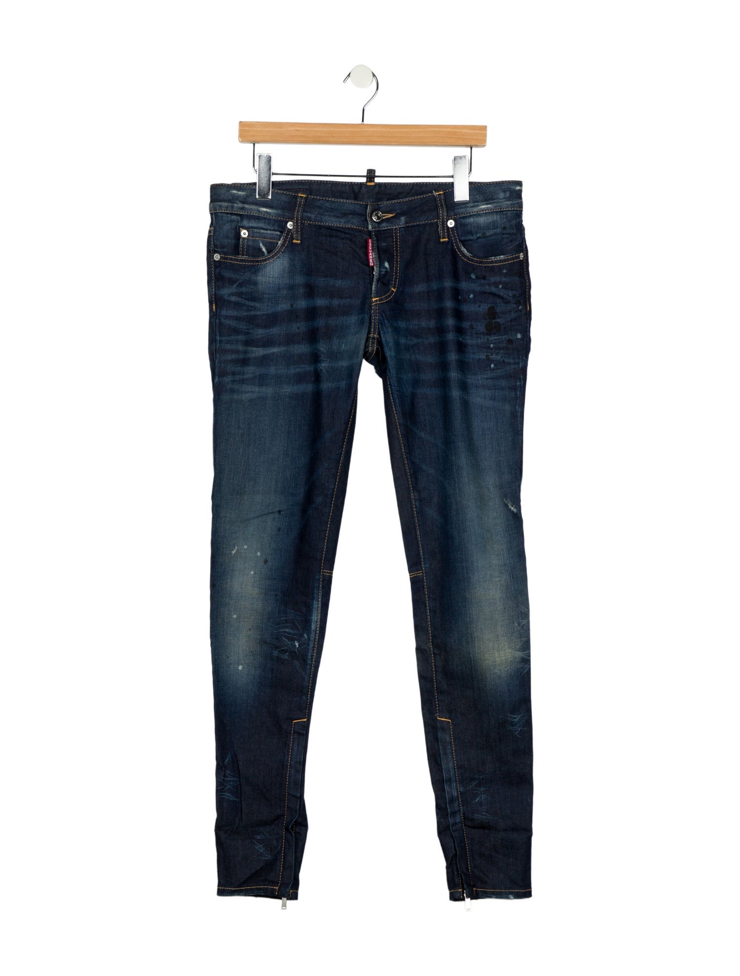 Dsquared² Mid-Rise Skinny Leg Jeans
