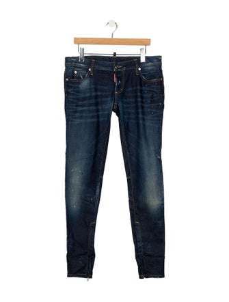 Dsquared² Mid-Rise Skinny Leg Jeans