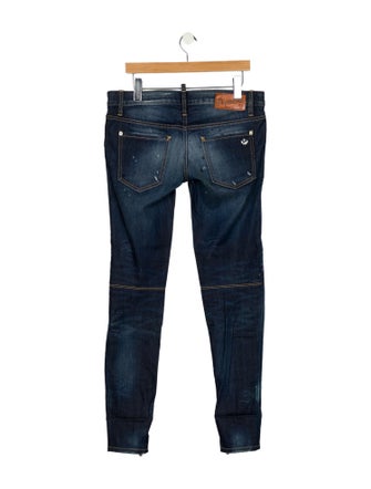 Dsquared² Mid-Rise Skinny Leg Jeans