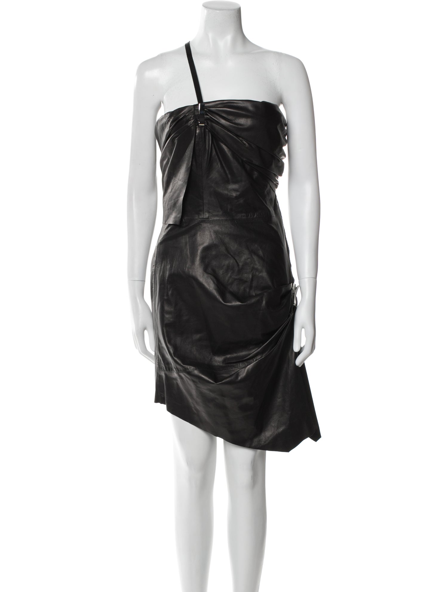 Dsquared² Leather Mini Dress