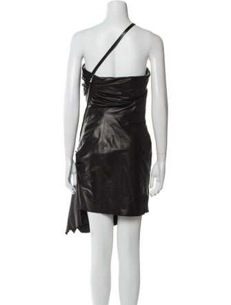 Dsquared² Leather Mini Dress