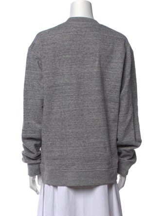 Dsquared² Graphic Print Crew Neck Sweater