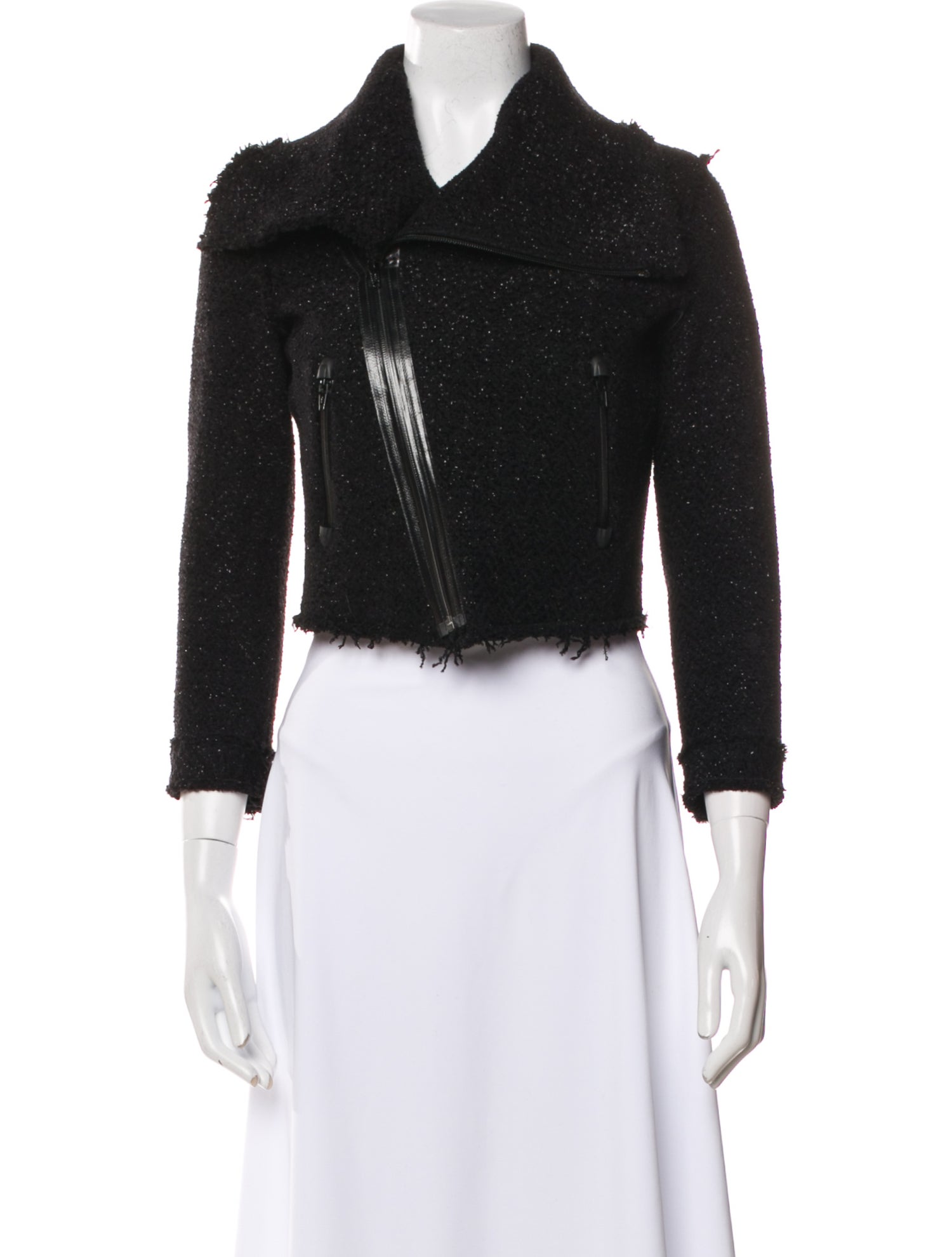 Dsquared² Wool Biker Jacket