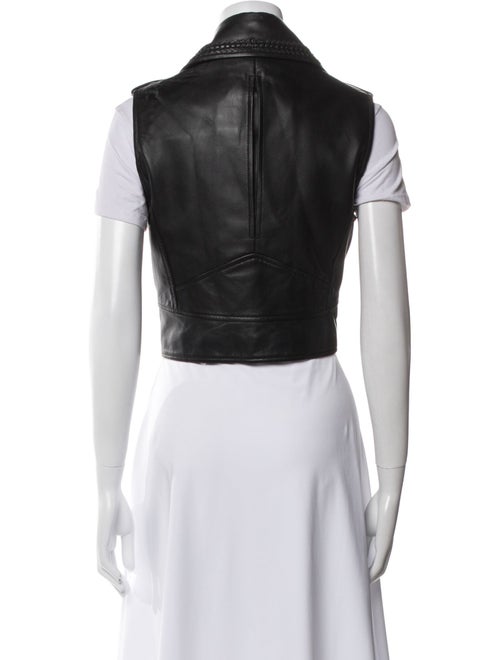 Dsquared² Leather Biker Jacket