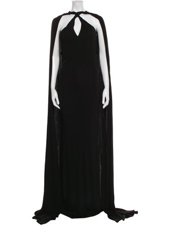 Dsquared² Halterneck Long Dress
