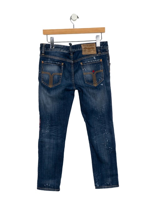 Dsquared² Mid-Rise Skinny Leg Jeans