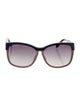 Dsquared² Oversize Gradient Sunglasses