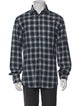 Dsquared² Plaid Print Long Sleeve Shirt