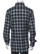 Dsquared² Plaid Print Long Sleeve Shirt