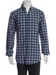 Dsquared² Plaid Print Long Sleeve Shirt