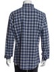Dsquared² Plaid Print Long Sleeve Shirt