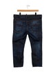 Dsquared² Mid-Rise Straight Leg Jeans