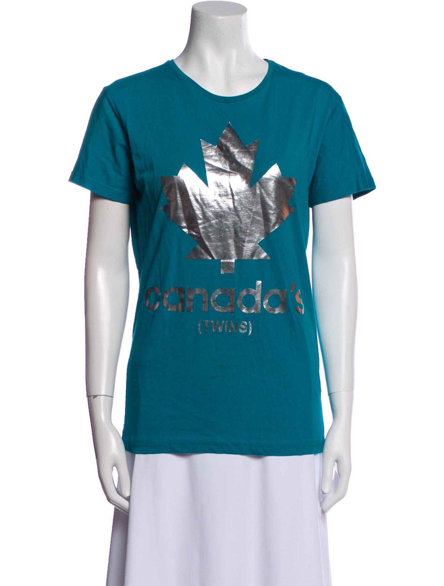 Dsquared² Graphic Print Crew Neck T-Shirt