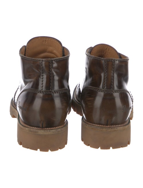 Dsquared² Leather Lace-Up Boots