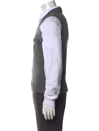 Dsquared² Wool V-Neck Sweater Vest