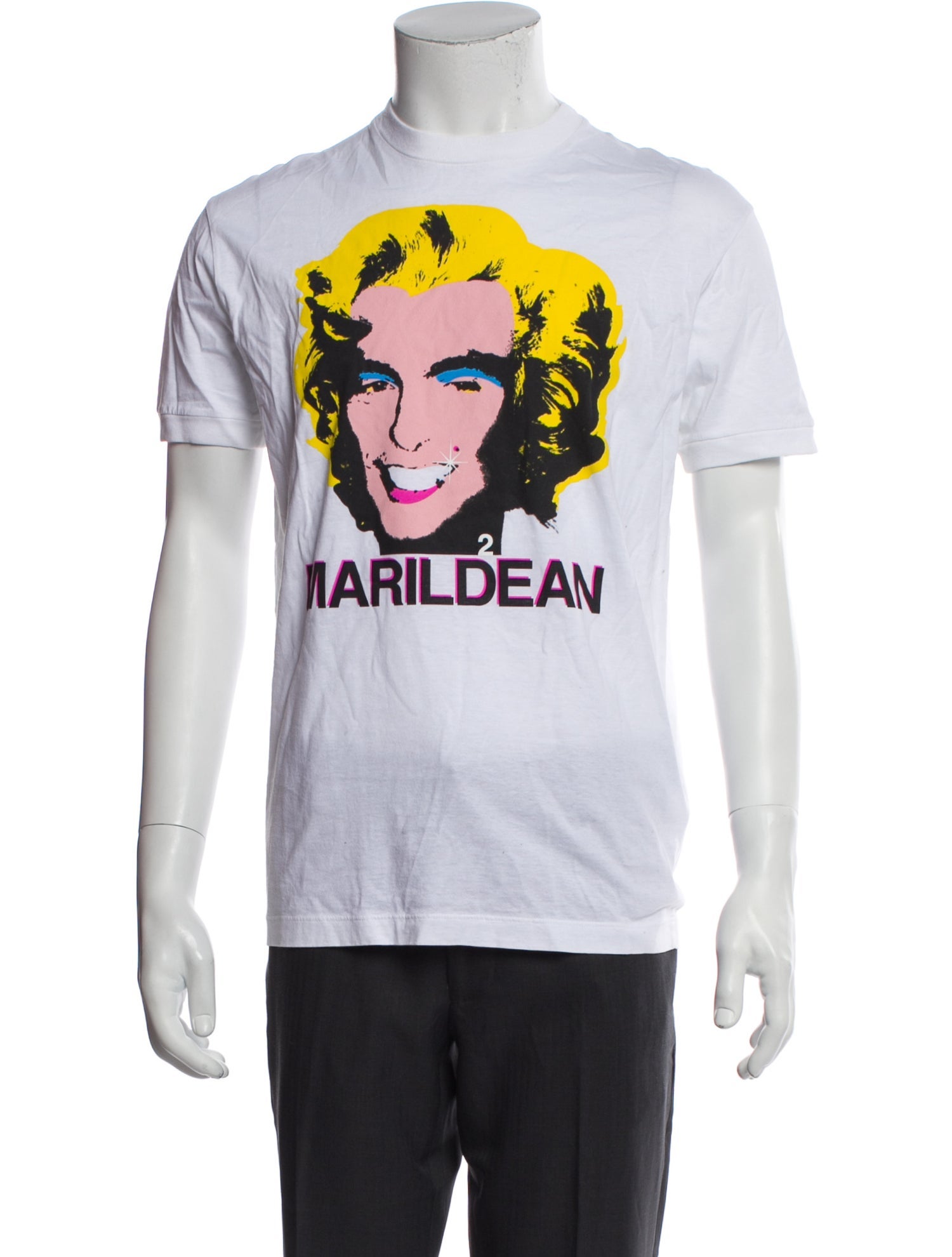 Dsquared² Graphic Print Crew Neck T-Shirt