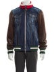 Dsquared² Colorblock Pattern Denim Jacket
