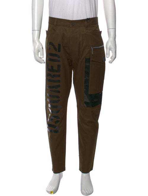 Dsquared² Graphic Print Cargo Pants