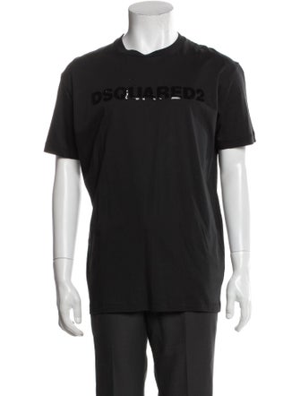 Dsquared² Graphic Print Crew Neck T-Shirt