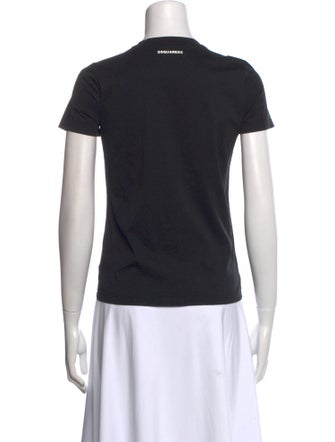 Dsquared² Graphic Print Crew Neck T-Shirt
