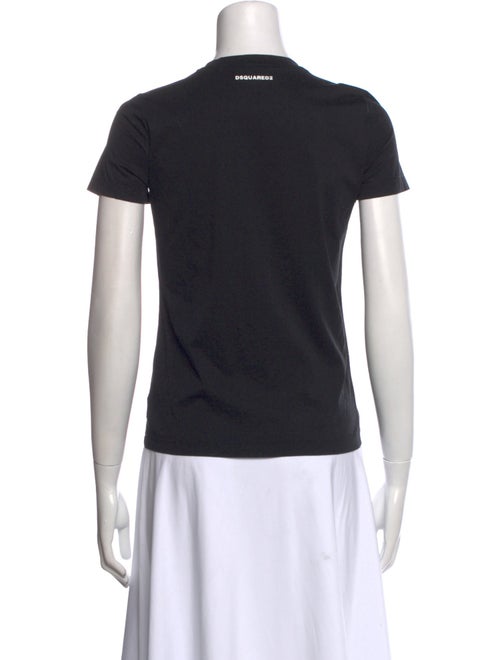 Dsquared² Graphic Print Crew Neck T-Shirt