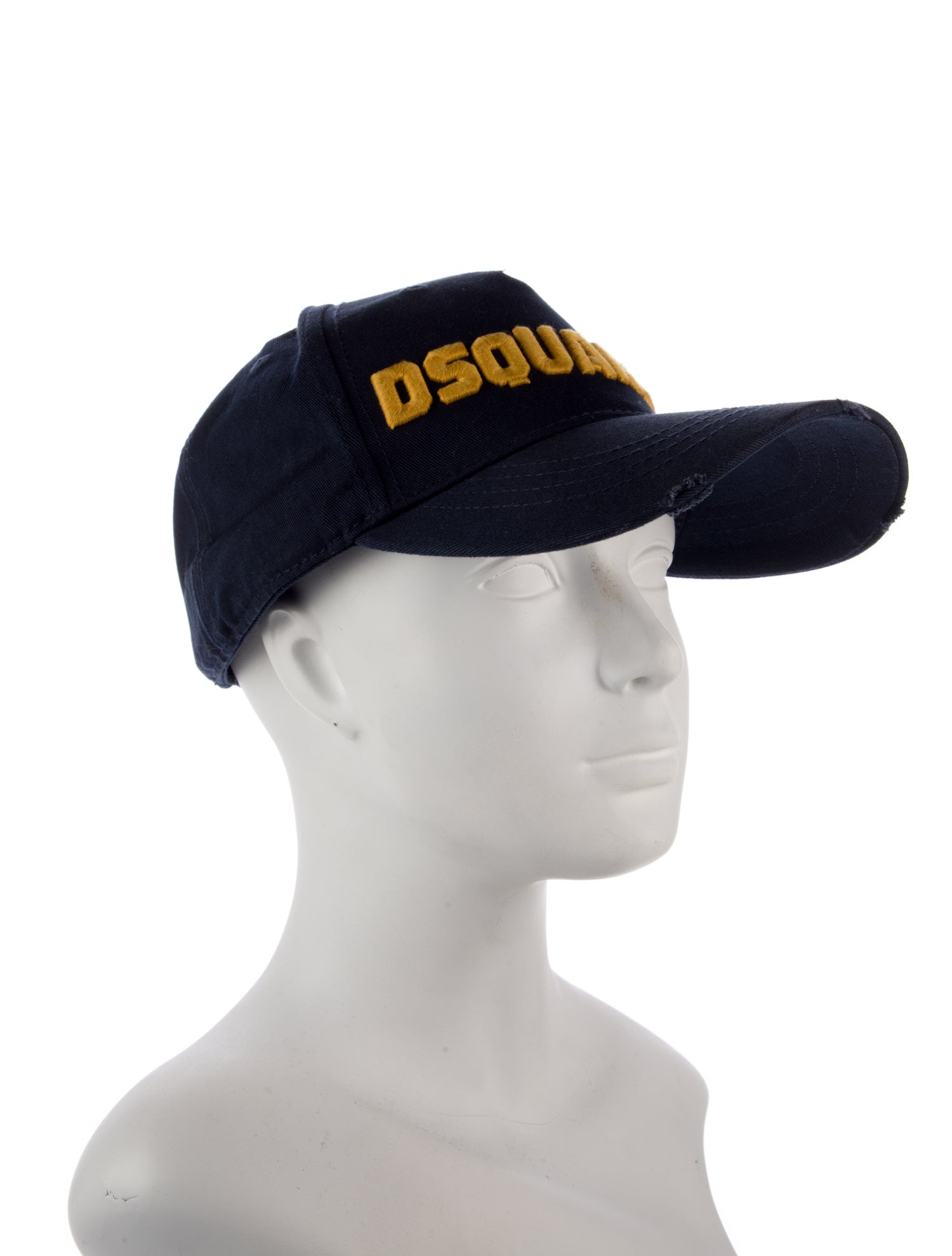 Dsquared² Blue Cotton Embroidered Baseball Cap