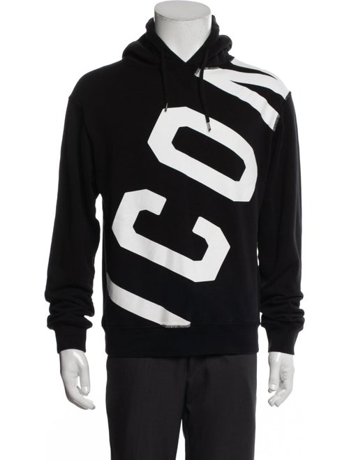 Dsquared² Graphic Print Crew Neck Hoodie