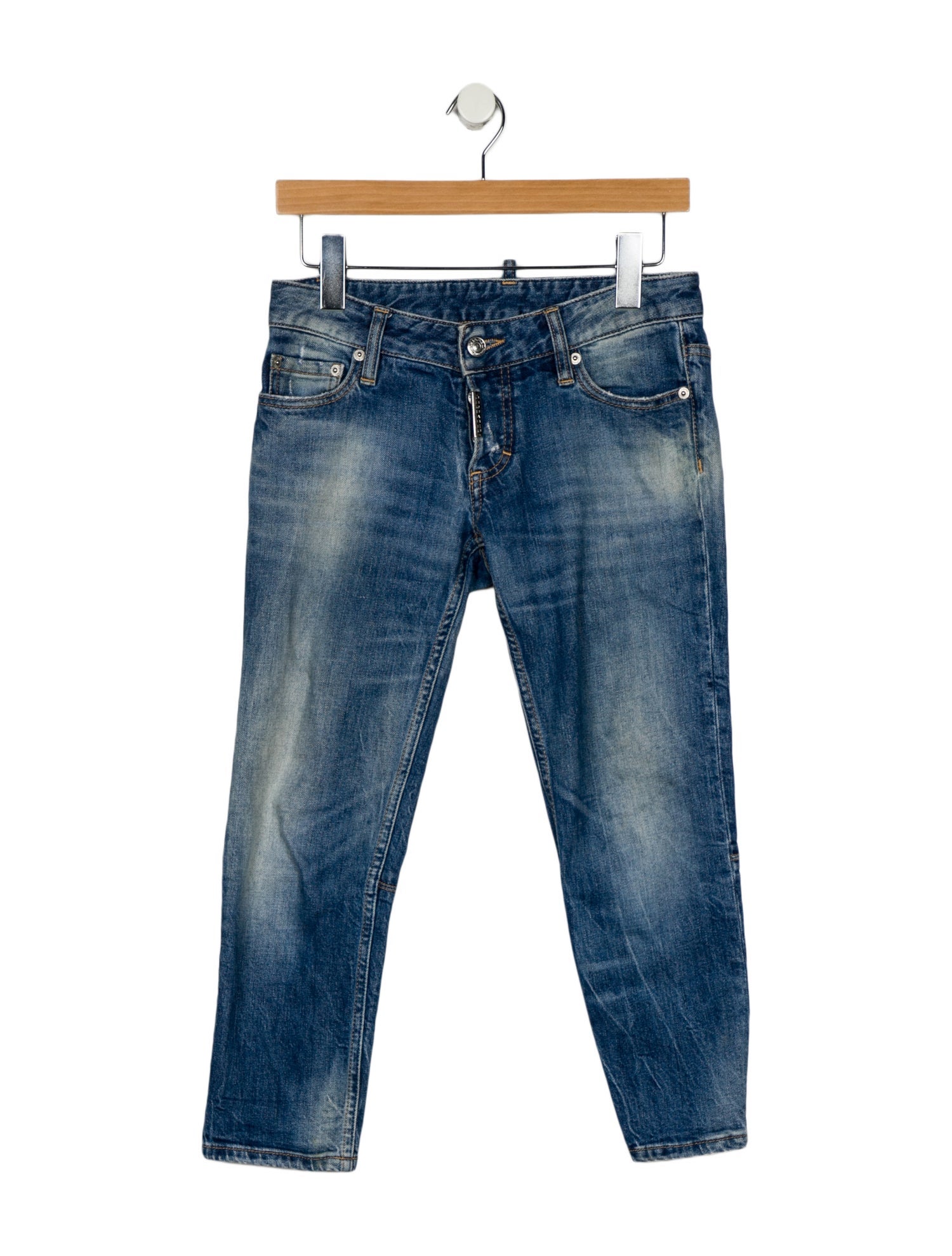 Dsquared² Low-Rise Skinny Leg Jeans