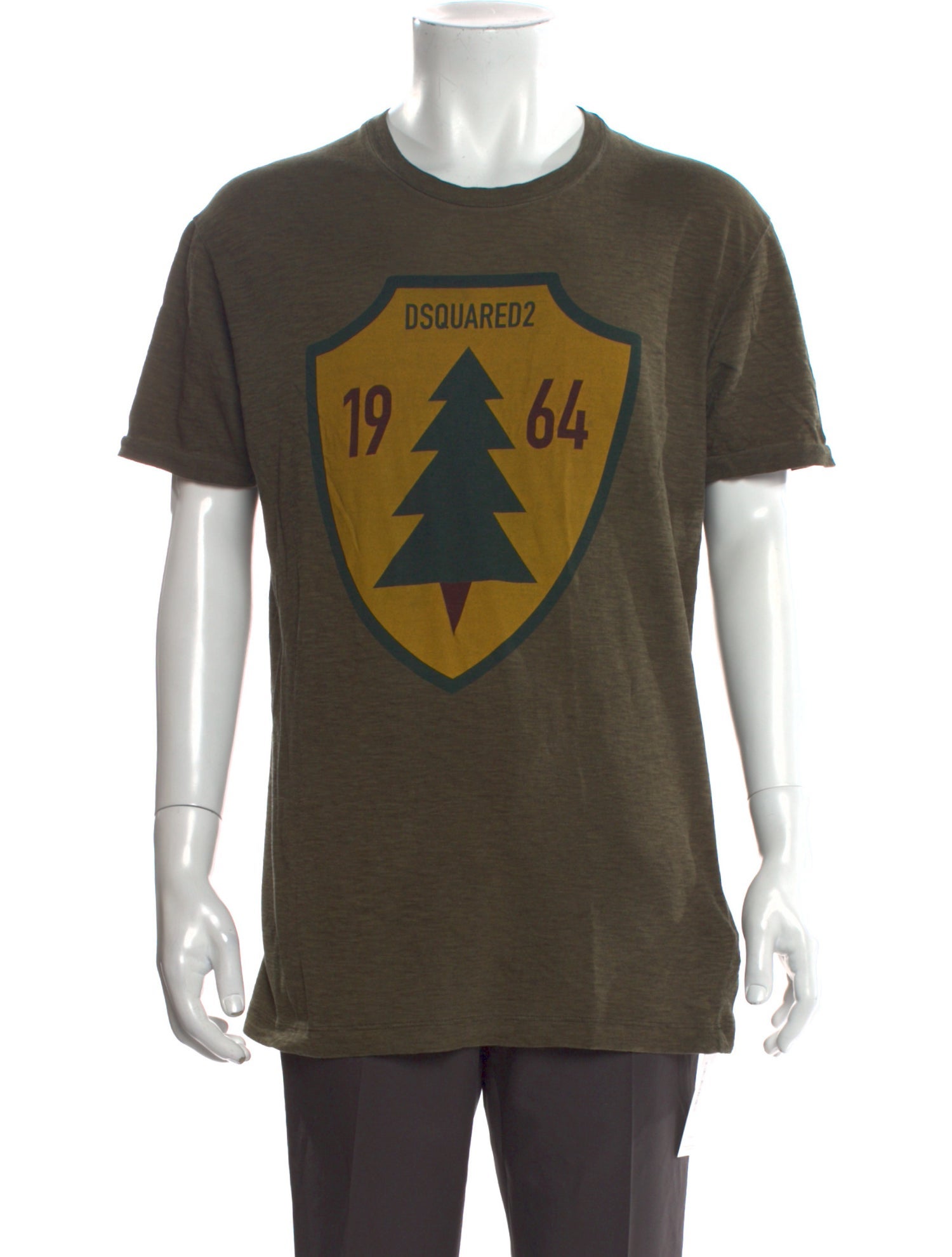 Dsquared² Graphic Print Crew Neck T-Shirt