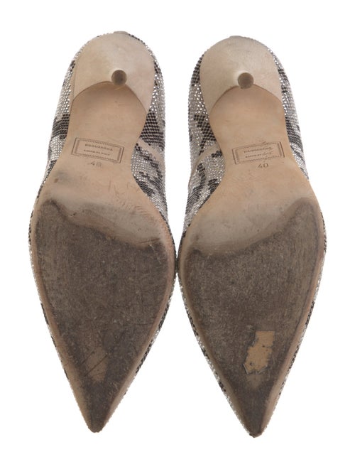 Dsquared² Suede Printed Pumps